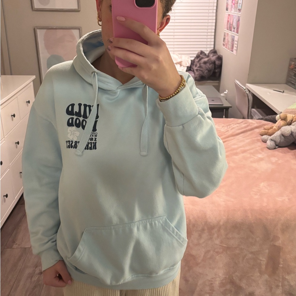 Light Blue Hoodie